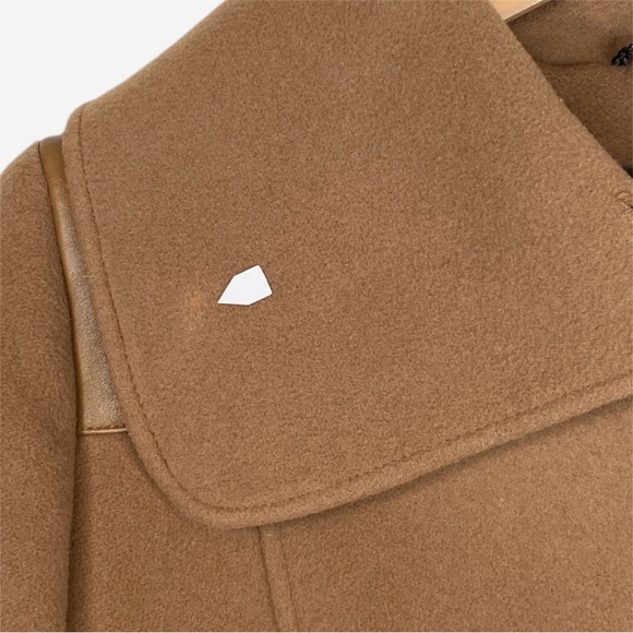 MACKAGE vintage size: M 70% wool, 10% cashmere, leather trim camel coat - Picture 5 of 6
